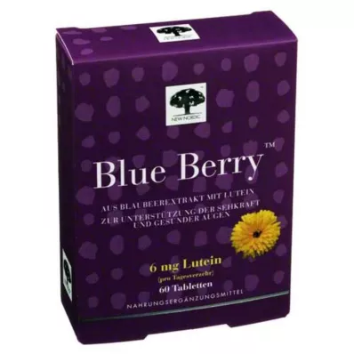 BLUE BERRY Tabletes, 60 gab BLUE BERRY Tabletes, 60 gab