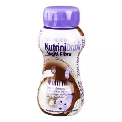 Nutrinid dzēriens Multi Fiber šokolādes garša, 200 ml