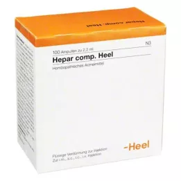 HEPAR COMP.Papēža ampulas, 100 gab