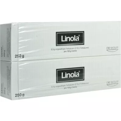 LINOLA Krējums, 2X250 g