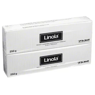 LINOLA Krējums, 2X250 g