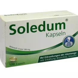 SOLEDUM 100 mg kuņģim noturīgas kapsulas, 100 gab