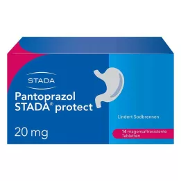 PANTOPRAZOL STADA aizsargā 20 mg apvalkotās tabletes, 14 gab