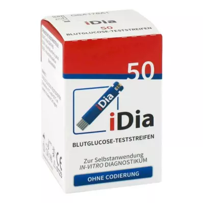 Ime Dc iDia cukura līmeņa asinīs teststrēmeles (50 gab.) Ime Dc iDia cukura līmeņa asinīs teststrēmeles (50 gab.)