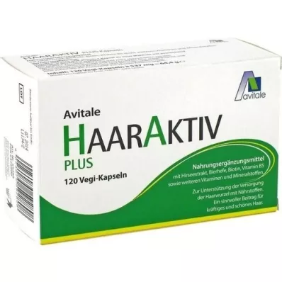 HAARAKTIV Plus Vegi kapsulas, 120 kapsulas