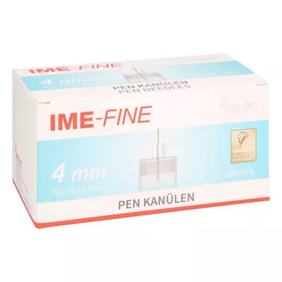 IME-smalka universāla pildspalvas kanila 31 G 4 mm, 100 gab