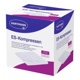 ES-KOMPRESSEN sterili 10x10 cm 12x beramā iepakojumā, 5X20 gab