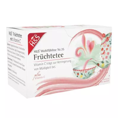 H&S Augļi ar C vitamīna filtra maisiņu, 20X2,7 g H&S Augļi ar C vitamīna filtra maisiņu, 20X2,7 g