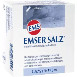 EMSER Sāls 1,475 g pulvera, 20 gab