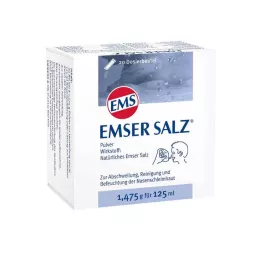 EMSER Sāls 1,475 g pulvera, 20 gab