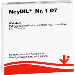 NEYDIL Nr. 1 D 7 ampulas, 5X2 ml