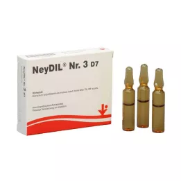 Neydil No.3 D 7 ampulas, 5X2 ml