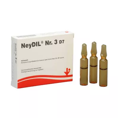 NEYDIL Nr.3 D 7 ampulas, 5X2 ml NEYDIL Nr.3 D 7 ampulas, 5X2 ml
