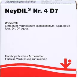 NEYDIL Nr. 4 D 7 ampulas, 5X2 ml