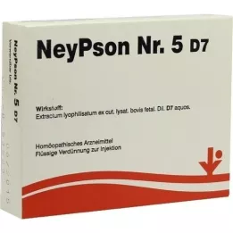 NEYPSON Nr.5 D 7 ampulas, 5X2 ml