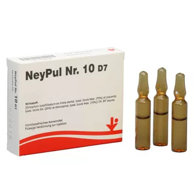 Neypul Nr.10 D 7 ampulas, 5X2 ml Neypul Nr.10 D 7 ampulas, 5X2 ml