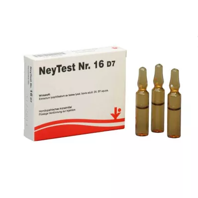 Neytest Nr.16 D 7 ampulas, 5X2 ml