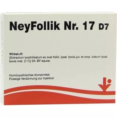 NEYFOLLIK Nr.17 D 7 ampulas, 5X2 ml
