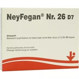 NEYFEGAN Nr. 26 D 7 ampulas, 5X2 ml