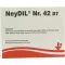 NEYDIL Nr. 42 D 7 ampulas, 5X2 ml