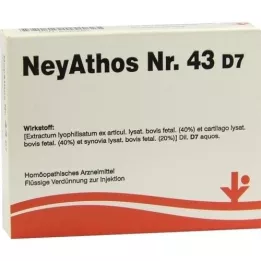 NEYATHOS Nr. 43 D 7 ampulas, 5X2 ml