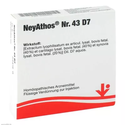 Neyathos Nr.43 D 7 ampulas, 5X2 ml