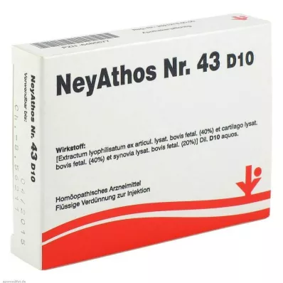 Neyathos Nr.43 D 10 ampulas, 5X2 ml Neyathos Nr.43 D 10 ampulas, 5X2 ml