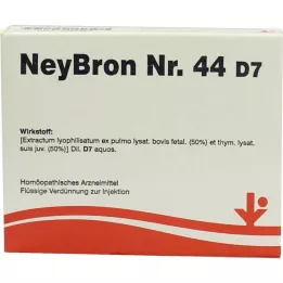 NEYBRON Nr. 44 D 7 ampulas, 5X2 ml
