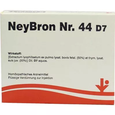 NEYBRON Nr. 44 D 7 ampulas, 5X2 ml