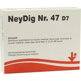 NEYDIG Nr. 47 D 7 ampulas, 5X2 ml