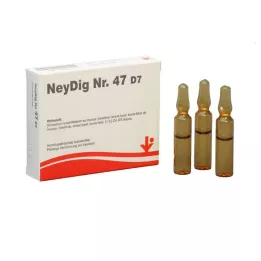 NEYDIG Nr. 47 D 7 ampulas, 5X2 ml
