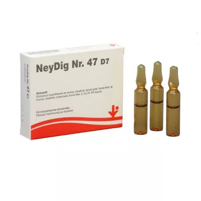 NEYDIG Nr. 47 D 7 ampulas, 5X2 ml