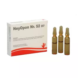 NEYOPON Nr. 52 D 7 ampulas, 5X2 ml