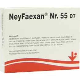 NEYFAEXAN Nr.55 D 7 ampulas, 5X2 ml