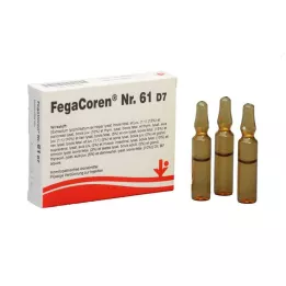 FEGACOREN Nr. 61 D 7 ampulas, 5X2 ml