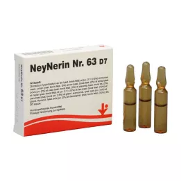 Neynerin Nr.63 D 7 ampulas, 5X2 ml