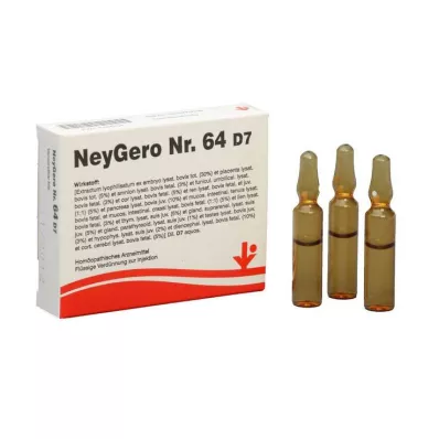 NEYGERO Nr. 64 D 7 ampulas, 5X2 ml