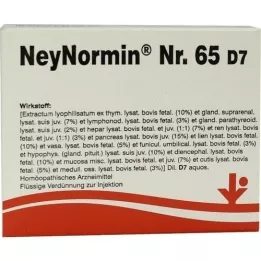 NEYNORMIN Nr. 65 D 7 ampulas, 5X2 ml