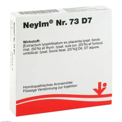 Neyim Nr.73 D 7 ampulas, 5X2 ml