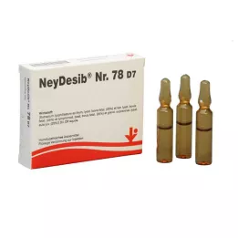 NEYDESIB Nr.78 D 7 ampulas, 5X2 ml