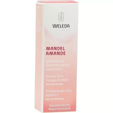 WELEDA Mandeļu nomierinošais sejas krēms, 7 ml