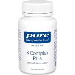PURE ENCAPSULATIONS B-komplekss plus kapsulas, 60 kapsulas