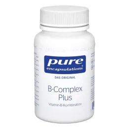 PURE ENCAPSULATIONS B-komplekss plus kapsulas, 60 kapsulas