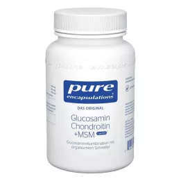 PURE ENCAPSULATIONS Glikozamīns+Hondr.+MSM Kapsulas, 60 kapsulu