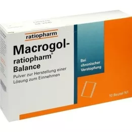 MACROGOL-ratiopharm Balance Plv.z.H.e.L.z.Einn., 10 gab