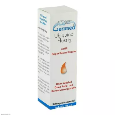 Q10 GERIMED Ubikvinola šķidrums, 50 ml Q10 GERIMED Ubikvinola šķidrums, 50 ml