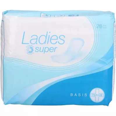 PARAM LADIES Incont.pads basic super, 28 gab