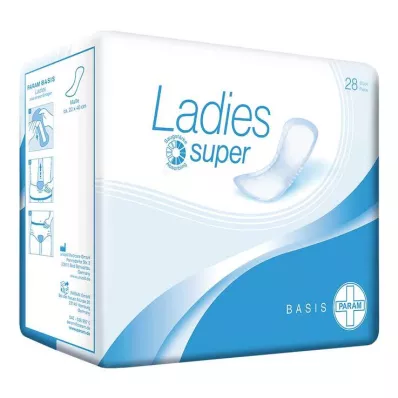 Param Ladies Inkontinences veidnes Basic Super, 28 gab