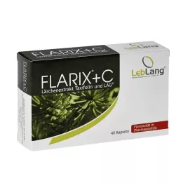 FLARIX+C Lapegles ekstrakts Taxifolin kapsulas, 40 gab