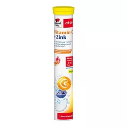 DOPPELHERZ C vitamīna + cinka putojošās tabletes, 15 gab